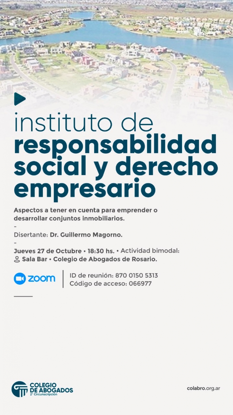 Aspectos a tener en cuenta para emprender o desarrollar conjuntos inmobiliarios - 27/10/2022